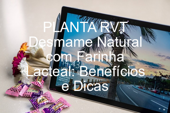 PLANTA RVT Desmame Natural com Farinha Lacteal: Benefícios e Dicas
