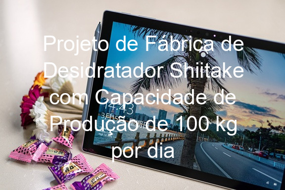 Projeto de Fábrica de Desidratador Shiitake com Capacidade de Produção de 100 kg por dia