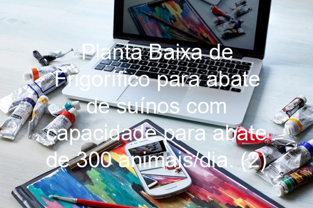 Planta Baixa de Frigorífico para abate de suínos com capacidade para abate de 300 animais/dia. (2)
