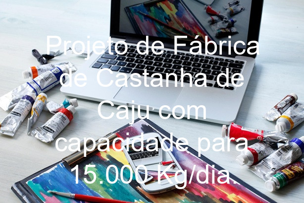Projeto de Fábrica de Castanha de Caju com capacidade para 15.000 Kg/dia.
